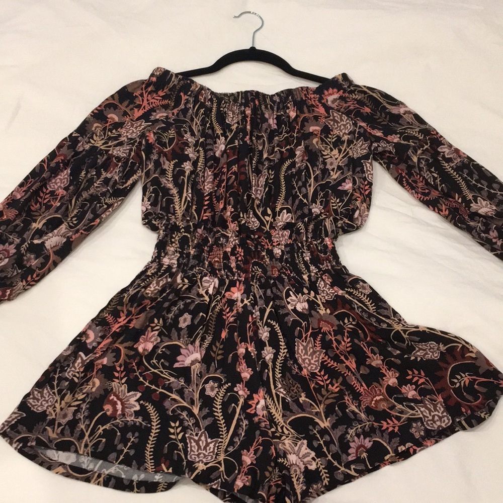 Free People one piece with open back